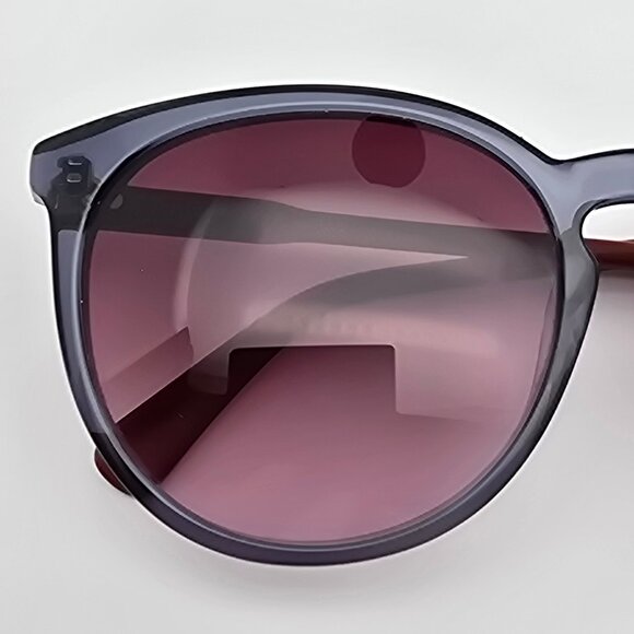 Longchamp LO606S 429 Petrol Brick Frame Brown Gradient Lens Sunglasses w/ Case